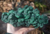 Large Botryodial Malachite Display Piece