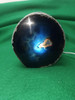 Blue Agate Cut and Polished Face Geode Lamp Blue Agate Cut and Polished Face Geode Lamp