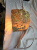 Natural Agate Geode Lamp. Cut and Polished Face. Natural Agate Geode Lamp. Cut and Polished Face.