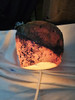 Natural Boulder Agate Geode Lamp - Cut and Polished Face Natural Boulder Agate Geode Lamp - Cut and Polished Face