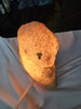 Natural Boulder Agate Cut and Polished Face Geode Lamp. Natural Boulder Agate Cut and Polished Face Geode Lamp.