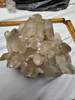 Natural Smokey Quartz Crystal Cluster - Tea Light Candle Holder - (Untreated)