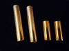 1 pair of 1.875 Inch Solid Copper Cylinder Harmonizers - High Polish Finish