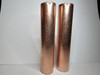 1 pair of 3.75 Inch Solid Copper Cylinder Harmonizers - High Polish Finish