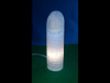 Selenite Lipstick Top Tower Lamp - (12" Tall) 