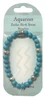 Astrology Bead Bracelet Collection - Aquarius - Howlite 