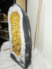 Citrine Church Crystal Cathedral Geode Cave Tower:  21" Tall