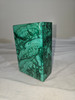 Malachite Box - Jewelry Box - Stash Box - Hinged Decorator Box - Hand Made Mosaic 