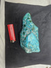 Large Polished Natural Botryoidal Chrysocolla and Malachite Specimen