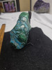 Large Polished Natural Botryoidal Chrysocolla and Malachite Specimen