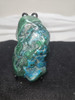 Large Polished Natural Botryoidal Chrysocolla and Malachite Specimen