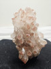 Natural Red Lithium Phantom Quartz Cluster from Brazil
