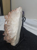 Natural Red Lithium Phantom Quartz Cluster from Brazil