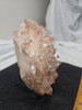 Natural Red Lithium Phantom Quartz Cluster from Brazil