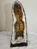 Citrine Church Crystal Cathedral Geode Cave Tower: Over 17" Tall
