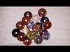 Polished Doughnut Rings - Polished Natural Semi Precious Stone - Pack of 25