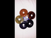 Polished Doughnut Rings - Polished Natural Semi Precious Stone - Pack of 25