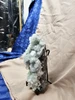 Zeolite - Green apophyllite/ fluorapophyllite crystals in an Albite field