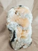 Zeolite - Silbite / Heulandite crystals in an Albite field. 