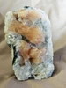 Zeolite - Silbite / Heulandite crystals in an Albite field. 