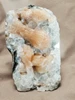 Zeolite - Silbite / Heulandite crystals in an Albite field. 