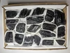 Black Tourmaline Specimens with excellent striations 1 - 2" range