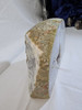 Artist Grade Natural Boulder Agate Geode with Amethyst Crystal Center - Book End Style Cut