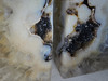 Artist Grade Natural Citrine Boulder Agate Geode with Geothite Crystal Center - Book End Style Cut