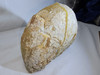 Artist Grade Natural Citrine Boulder Agate Geode with Geothite Crystal Center - Book End Style Cut