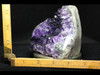 Beautiful Deep Royal Purple Amethyst - Agate Polished Edges - Uruguay -almost 2lbs!