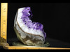 Deep Royal Purple Amethyst - Agate Polished Edges - Uruguay - Nice Shape