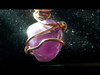 Amethyst Quartz Crystal Bauble Copper Wire Tesla Wrapped Pendant