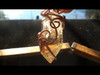 Polished Unheated Citrine Double Terminated Quartz Crystal Copper Wire Tesla Wrapped Pendant