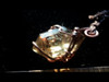 Polished Unheated Citrine Quartz Double Terminated Crystal Copper Wire Tesla Wrapped Pendant