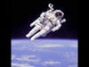 Space Walk - Historic NASA Photo  - 24" x 24" Photo Print