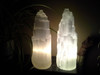 Selenite Tower Lamps - X-Large (14" - 15" Tall) 