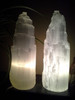 Selenite Tower Lamps - X-Large (14" - 15" Tall) 