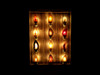 Polished Natural Agate (with black) Slab Crystal Night Light - Nite Lite