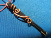 Copper Wire Tesla Wrap™  -  Aegerine Crystal Pendant from Malawi 