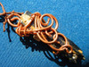 Copper Wire Tesla Wrap™  -  Aegerine Crystal Pendant from Malawi 