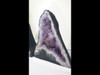 Pair of Amethyst Church Crystal Cathedral Geodes.  15" Tall! 