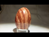 Red Snakeskin 45 mm Polished Egg 