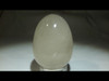 Clear - White Quartz 45 mm Polished Egg 