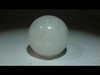 White Quartz 40 mm Polished  Sphere - Crystal Ball 