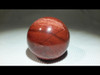 Red Snakeskin 40 mm Polished  Sphere - Crystal Ball 