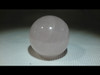 Rose Quartz 40 mm Polished  Sphere - Crystal Ball 