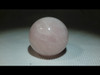 Rose Quartz 40 mm Polished  Sphere - Crystal Ball 