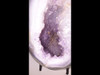 Beautifully Polished Large Amethyst Egg with Cave - 4.5 inches tall