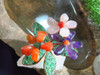 Gemstone Flower Cluster - Hand Made