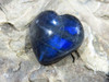 Polished Labradorite Heart Stones  - Sold per piece